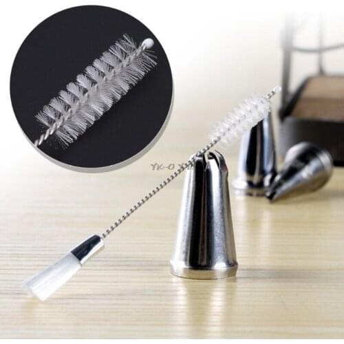 Dual-Head Cleaning Brush For Icing Piping Nozzles Cake Decorating Mouth Tool