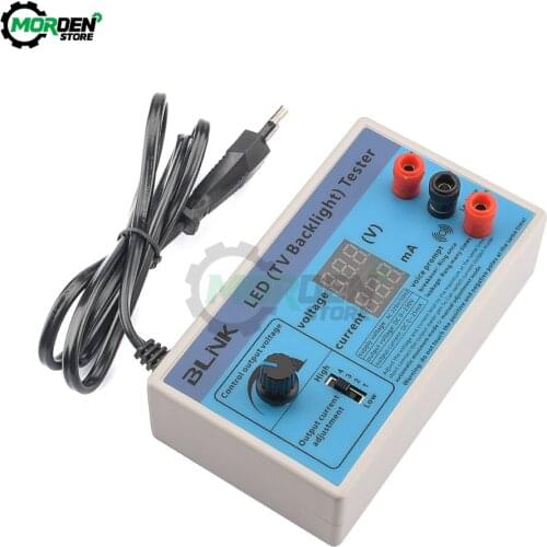 Digital LED Lamp Chip Tester Current Voltage Adjustment Lamp Bead Maintenance Tool LED Tester EU Plug Dropship