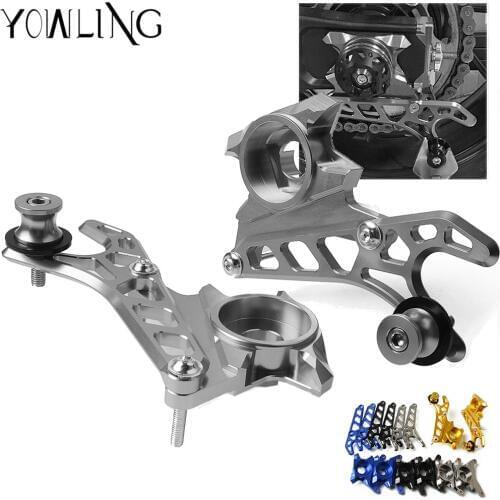For Yamaha MT-07 FZ-07 FZ MT 07 2014 2015 2016 2017 Motorcycle Swingarm Spools and Rear Wheel Axle Swingarm Stand Pick Up Hook
