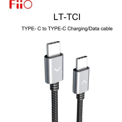 FiiO LT-TC1 Type-C to Type-C Charging Data cable for M15/M11/M5/M6/BTR5/BTR3 music MP3 Player Amplifier