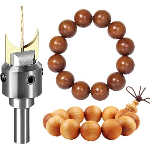 PREMIUM BEADS DRILL BIT Set 16pcs Carbide Ball Blade Woodworking Milling Cutter DIY Molding Tool Beads Router Bit Set 3