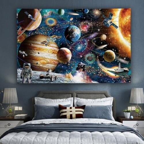 Tapestry Wall Hanging Astronaut Space Tapestry Hippie Aesthetic Home Wall For Living Room Kawaii Room Decor Wall Tapestry
