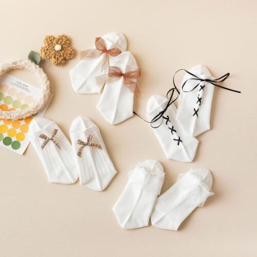 White Socks Womens Long Frilly lady Ladies Lolita Princess Student socks JK lace socks School uniform girls College Style Socks