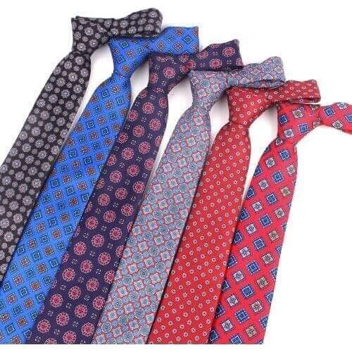 New Floral Ties Fashion Striped Print Neck Tie for Wedding Business Suits Paisley Skinny Tie For Men Women Man Necktie Gravatas