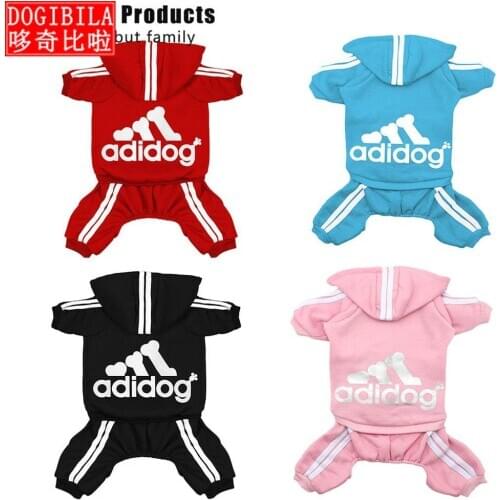 Pet Clothes for Dog Cat Puppy Hoodies Coat Winter Sweatshirt Warm Sweater Dog Outfits dog jacket Pet four-legged clothes