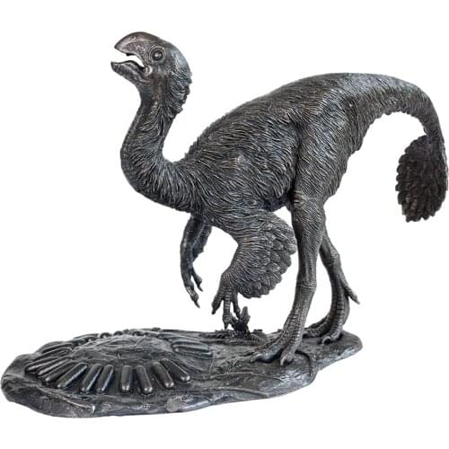 PNSO 1/35 Gigantoraptor Shanshan Bronze Sculpture Limited Version Animal Dinosaur Collector Model Toy Decor Adult Figure Gift