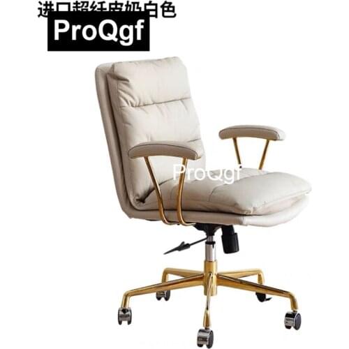 QGF 1Pcs A Set Prodgf ins Gorgeous Yours Luxury Home Boss Office Chair