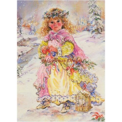 Embroidery Counted Cross Stitch Kits Needlework - Crafts 14 ct DMC DIY Arts Handmade Decor - Vintage Christmas