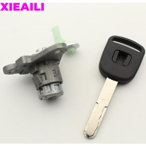 XIEAILI OEM Left Door Lock Cylinder Auto Door Lock Cylinder For Honda 03-08 Fit With 1Pcs Key S656