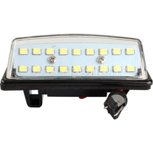 1pair LED License Number Plate Lamp Fit for TEANA J31 J32 Maxima 03-08