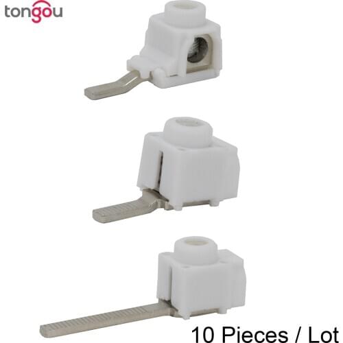 10 pieces/Lot 25 mm² Terminals for Busbar Circuit Breaker Distribution Box Electrical Wire Connector TONGOU