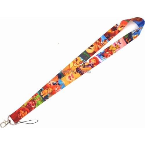 20/Lot The Lion Lanyard Key Card ID Neck Straps Gifts Toys W