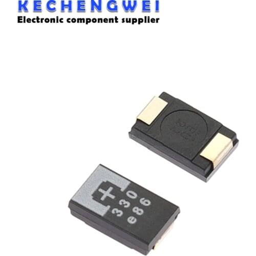 5-10-20PCS 2R5TPE330M9 330UF 2.5V 330 6.3V SMD Tantalum Capacitors Polymer POSCAP Type D Ultra-Thin 7343 D7343 New and Original