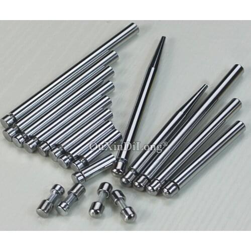 500PCS Iron Nib Advertising Nails Screws Bolts Acrylic Display Billboard Glass Standoffs Pins Frame Stand for 4-8MM Board GF525