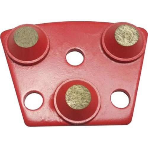 Diamond Tools Universal Concrete Floor Grinding Pads Diamond Polishing Disc With Three Round Segments 9PCS Free Shipping