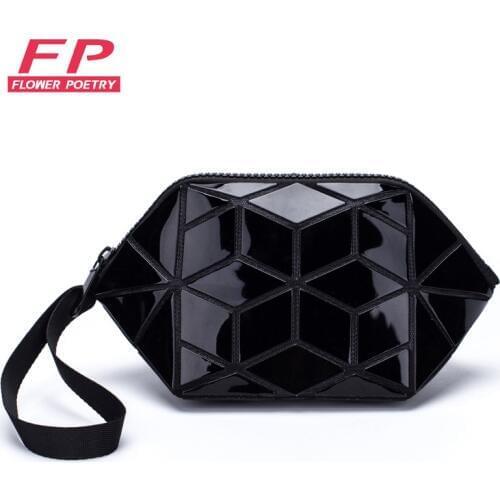 Flower poetry Clutch Bags