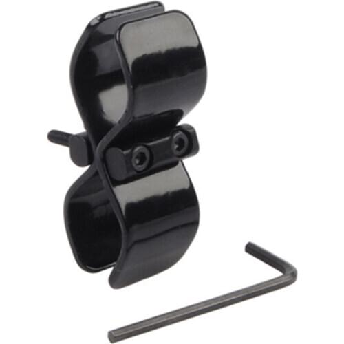 Hunting Rifle Tactical Scope Adapter Ring Universal Adjustable Double Barrels Mount Clamp for Sight Mirror Laser Torch Bracket