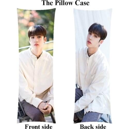 Kpop Bang Chan girl home pillowcase sleeping home Stray Kids Han Ji Sung only Pillowcover 150cmx50cm