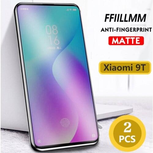 2Pcs/lot Matte Protective Glass For Xiaomi 9T Pro Tempered Glass For Mi 9T Screen Protectors For Xiaomi 9T Glass Anti blue Light