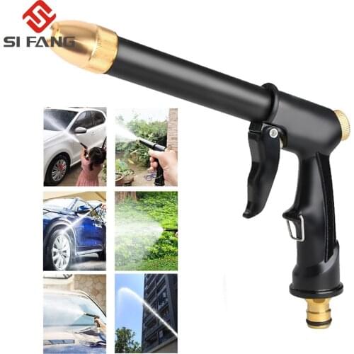 High Pressure Power Water Gun For Cleaning Car Wash Machine Garden Watering Hose Nozzle Sprinkler Foam Water Gun Dropshipping