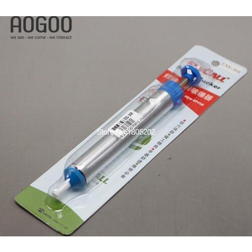 ESS-368 Desoldering Pump Tool Removal Vacuum Soldering Iron Desolder Aluminum Alloy Shell Solder Sucker