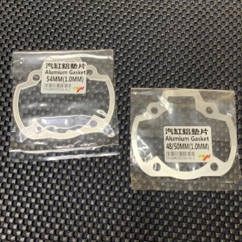 Gasket For DIO50 Big Bore 48mm 50mm 54mm Aluminium Cylinder Spacer Tuning Upgrade Racing Perfomance Scooter Parts Dio 50