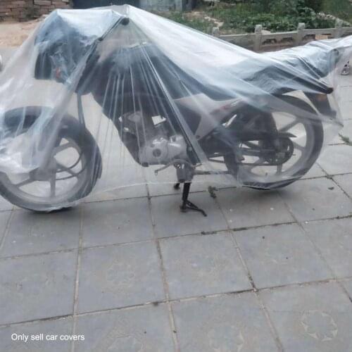 Transparent Motorcycle Dust Cover Wear-resistant Dust-proof Bicycle Cover Motorbike Accessories Motocycle Covers