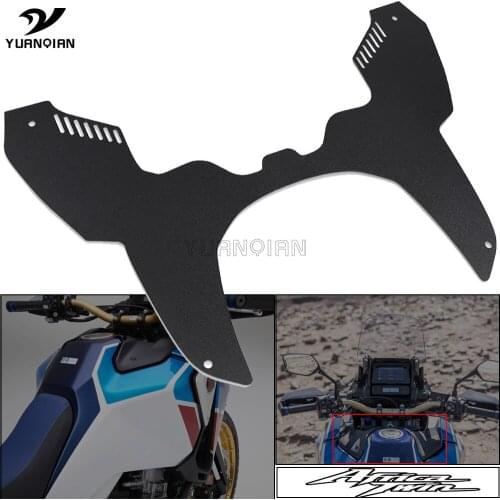 Motorcycle Black Forkshield Updraft Wind Deflector For HONDA CRF1100L CRF 1100 L CRF1100 L Africa Twin Adventure Sports ES 20-21