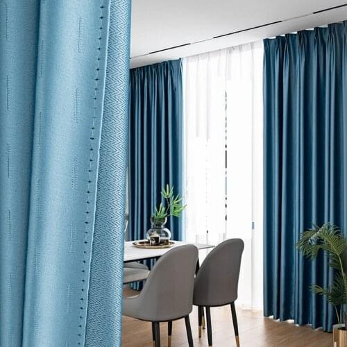 Curtains for Living Room High Quality Modern Bedroom Window Curtains 12 Colors to Choose Door Curtains for Study Room Hotel