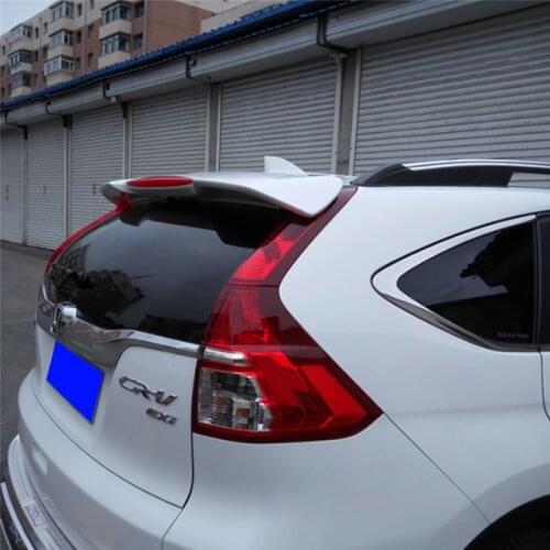 Rear Trunk Lid Spoiler ABS Material CR-V rear wing spoiler Automobile Decoration With Colour For Honda CRV Spoiler 2012 - 2016