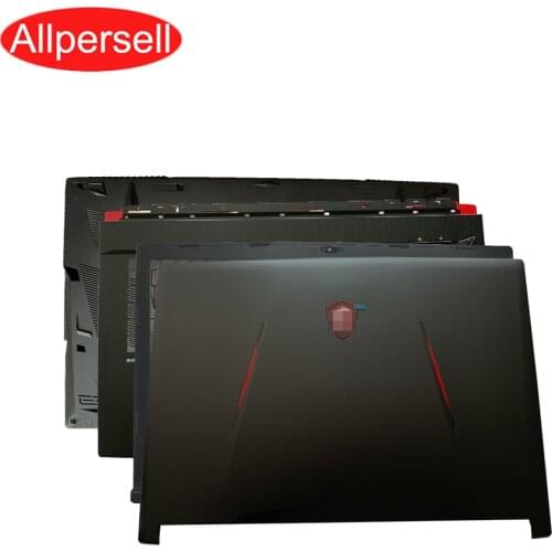 Laptop top cover for MSI GL73 back shell screen frame palm rest bottom shell hinge cover case