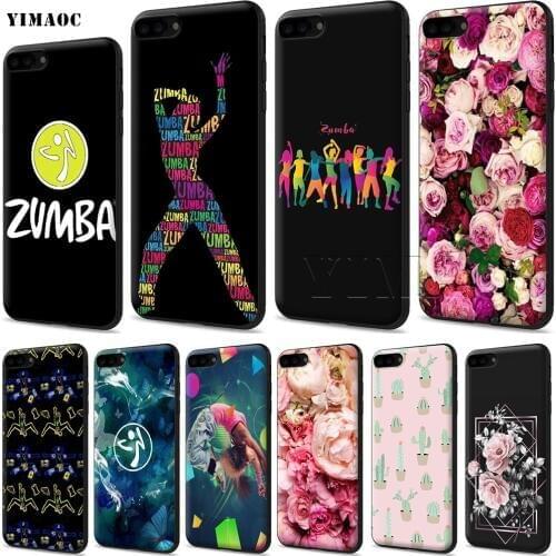 YIMAOC Zumba Dance Fitness Soft Case for Apple iPhone SE 2020 5 5s 6 6s 7 8 Plus XR X Xs 11 12 Pro Max 12 mini