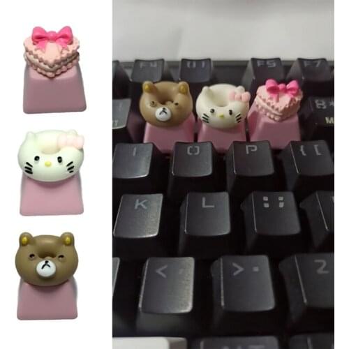 1PC Cute Sweets Candy Keycap Cute Keycap Mechanical Keyboard Keycap R4 Pink Cap P9YA