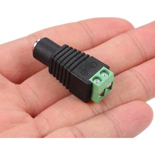 30pcs Power Adapter Female Connector Plug for LED Strip Light L2271 Drop shipping