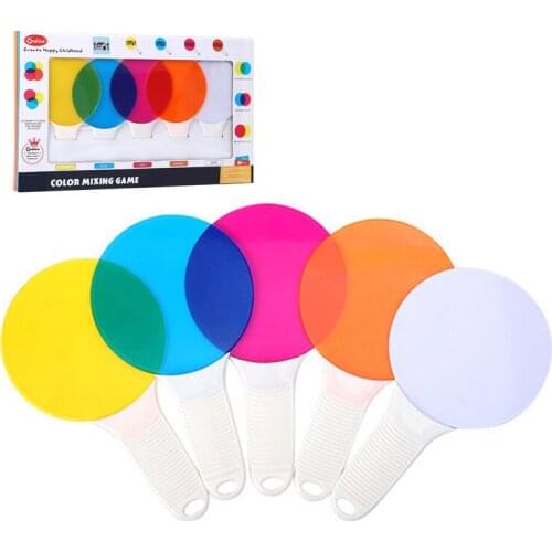 5pcs Montessori Coloring Learning Boards Baby Early Educational Painting Color Cognitive Science Experiment Toys For Kids Gift