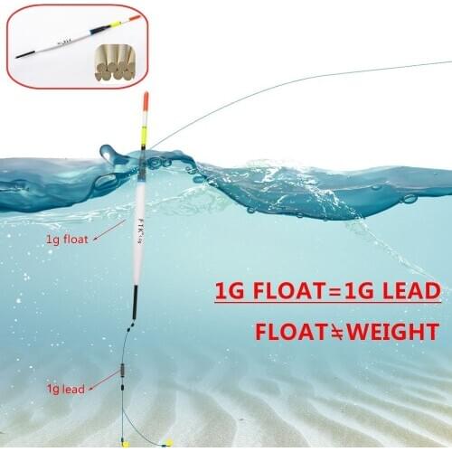 5pcs/Lot 1/2/3g Barguzinsky Fir Float 17cm-20.5cm Deepwater Fishing Float Vertical Buoy Float FishingTackle For Carp Fishing
