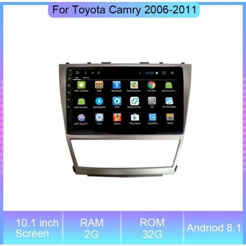 Android DVD Stereo Multimedia 10.1 ‘’ For Toyota Camry 2006-2011 Radio GPS Navigation Video Auto Audio Navigation Head