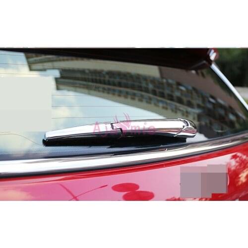 Car Styling Glossy Chrome Rear Wiper Cover Windshield Windscreen Blade Overlay 2014 -2018 For Jeep Grand Cherokee Accessories