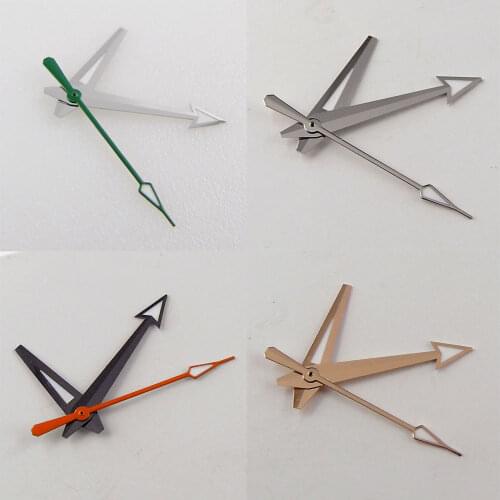 Rose Gold/Black Automatic Watch Hand Needles fit NH35A NH36A 7S26 7002 7009 Green Luminous