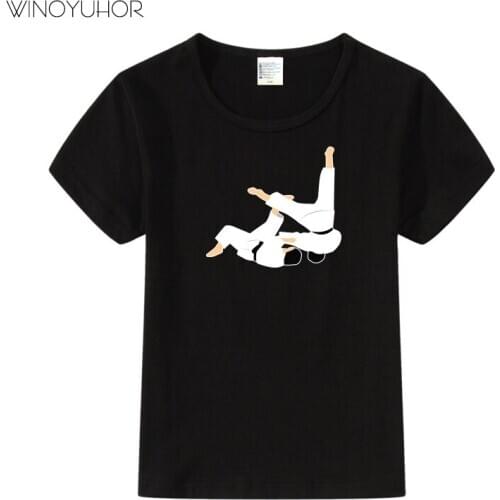 Taekwondo Artor Judo Karate Martialer Arts Kung Fu T Shirts Kids Funny Birthday Gift T-Shirt Children Boys Girls Summer Tops