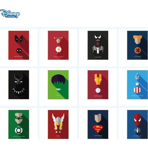 Canvas Painting Marvel Superhero Avengers Abstract Spider Man Poster Wall Art Picture Childrens s Room Mural Home Decor