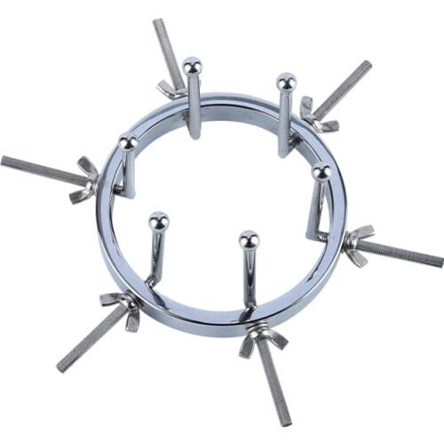 Metal Anal Plug Adjustable Anal Expander Training Chastity Device Butt Plug BDSM Masturbation G Spot Stimulate Adult Toys