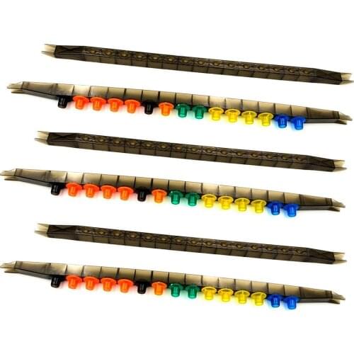 6Pc/Set Beekeeping Base Stand Set Cell Builder Beekeeping Base Bar Cell Cups for Rearing Bee Queens Grafting Strip with Throne