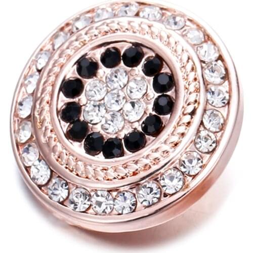 XH7097 GOLD Hot Sale Metal Snap Button For Snap Jewelry