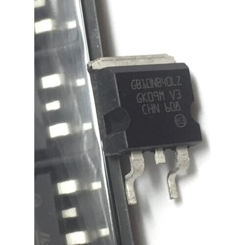 10pcs/lot GB10NB40LZ TO-263 IGBT STGB10NB40LZ