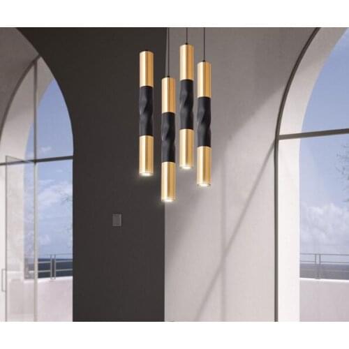 10w Pendant Lamp dimmable Lights Hanging lamp Kitchen Island Dining Room Shop Bar Counter Decoration Cylinder Pipe KitchenLights