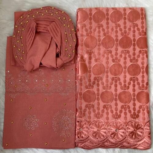 5yards Dubai Fabrics 100%Cotton Swiss Voile Lace In Switzerland Nigerian gel headgear already made auto afro aso ebi gel aso oke