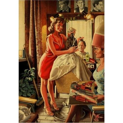 5D DIY Diamond Painting Full Square/Round Retro Sexy Girl Bead Embroidery Sale Woman Portrait Handicraft Decor For Home