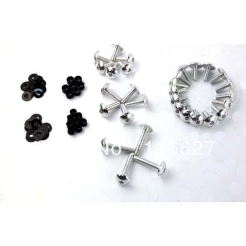 Freeshipping Brand New Fairing Bolts Kit For SUZUKI 2000-2003 GSXR750 2001-2002 GSXR1000