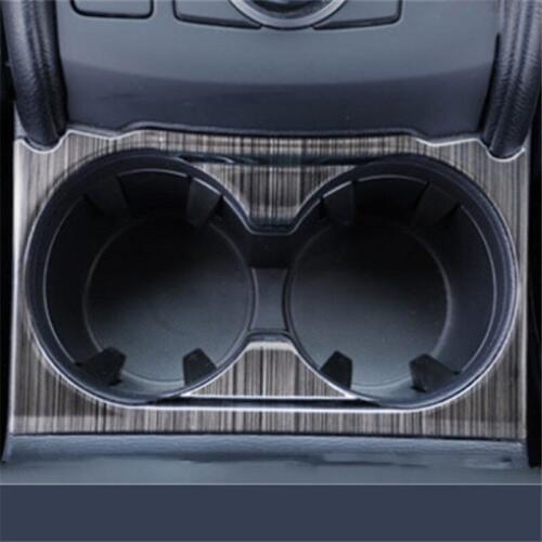 Auto Gear Panel Stainless Steel Decoration cup frame For MAZDA CX-5 CX5 2017 2018 Car Styling 1Pcs/Set
